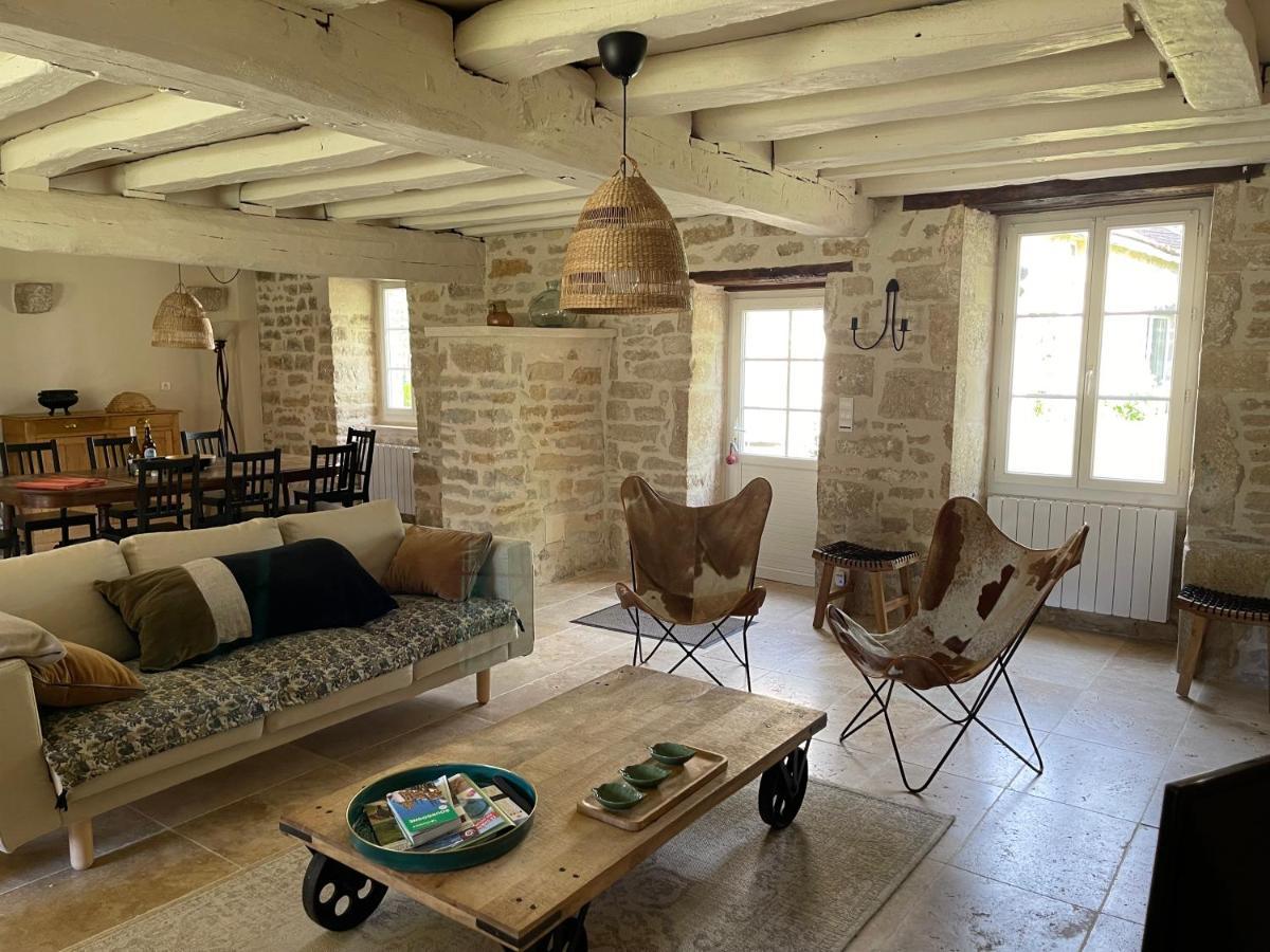 La Closerie De Gigny Maison Templiere Avec Piscine,Jacuzzi Exteriér fotografie